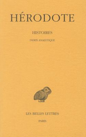 Carte Herodote, Histoires: Index Analytique Des Neuf Livres Philippe-Ernest Legrand