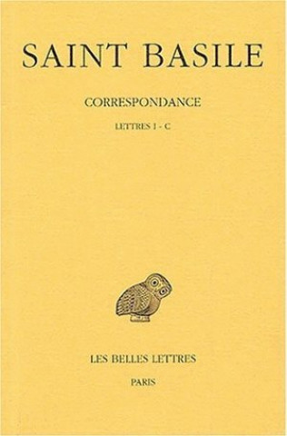 Könyv Basile, Correspondance: Lettres I-C Saint Basile