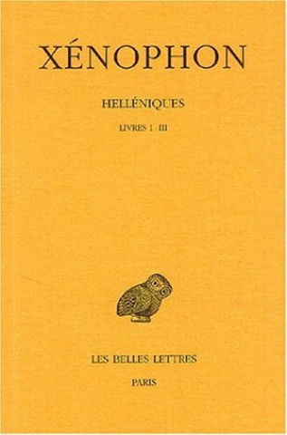 Kniha Xenophon, Helleniques: Tome I: Livres I-III. J. Hatzfeld