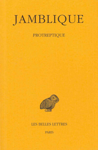 Kniha Jamblique, Protreptique Edouard Des Places