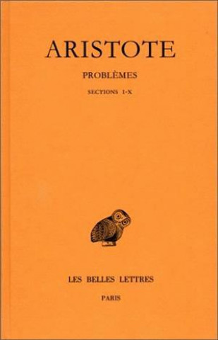 Książka Aristote, Problemes Pierre Louis