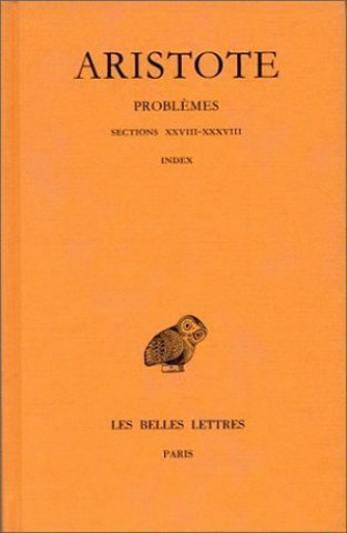 Książka Aristote, Problemes Pierre Louis