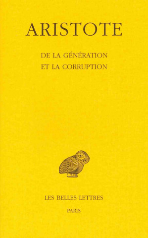 Książka Aristote, Generation Et de La Corruption (de La) Marwan Rashed