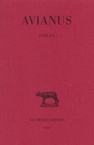 Книга Avianus, Fables F. Gaide