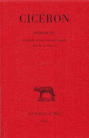 Kniha Ciceron, Discours: Seconde Action Contre Verres. - Livre III: Le Froment. Henri De Mirmont