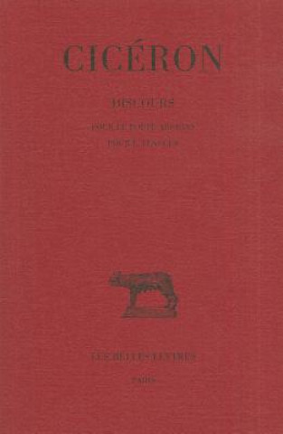 Könyv Ciceron, Discours: Tome XII: Pour Le Poete Archias. - Pour L. Flaccus. Andre Boulanger