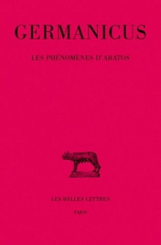 Kniha Germanicus, Les Phenomenes D'Aratos Andre Le Boeuffle