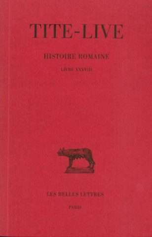 Carte Tite-Live, Histoire Romaine: Livre XXXVIII Richard Adam