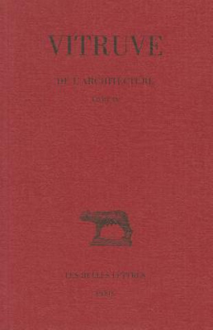 Kniha Vitruve, de L'Architecture: Livre IX. Jean Soubiran