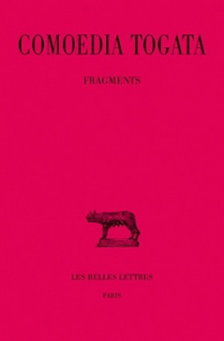 Book Comoedia Togata: Fragments A. Daviault