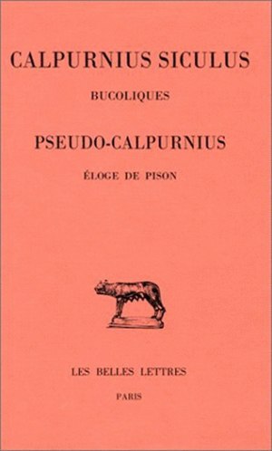 Carte Calpurnius Siculus, Bucoliques Jacqueline Amat