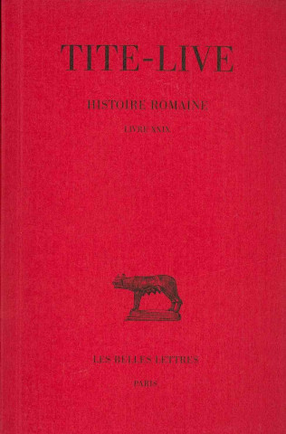 Carte Tite-Live, Histoire Romaine. Tome XIX: Livre XXIX Paul Francois