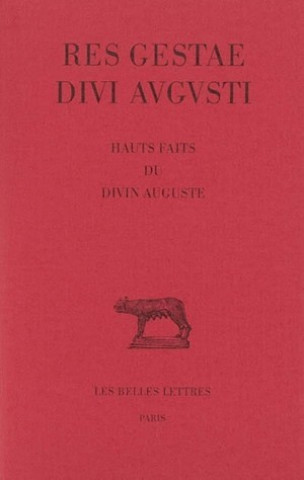 Kniha Res Gestae Divi Augusti: Hauts Faits Du Divin Auguste John Scheid