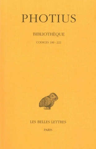 Carte Bibliotheque, Tome III: Codices 186-222 R. Henry