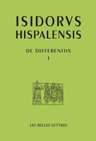 Książka Isidore de Seville, de Differentiis I Seville Isidore De