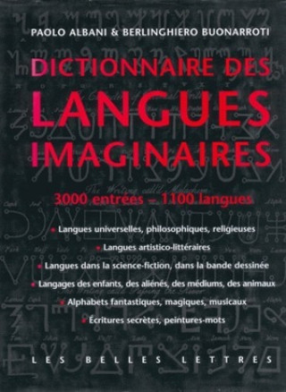 Книга Dictionnaire Des Langues Imaginaires Paolo Albani