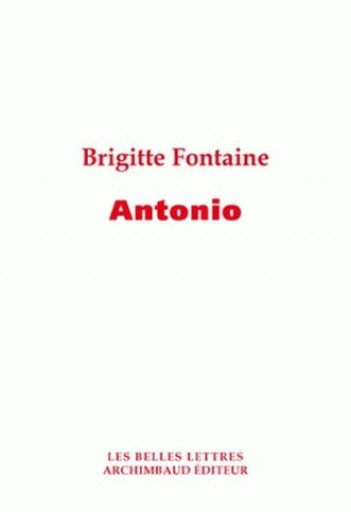 Kniha Antonio Brigitte Fontaine