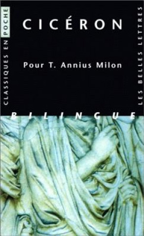 Książka Ciceron, Pour T. Annius Milon Jean-Noel Robert