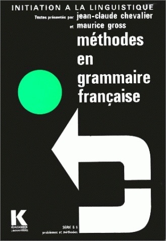 Knjiga Methodes En Grammaire Francaise Jean-Claude Chevalier