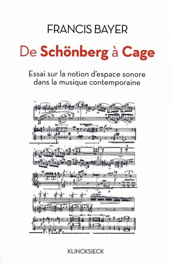 Knjiga de Schonberg a Cage Francis Bayer