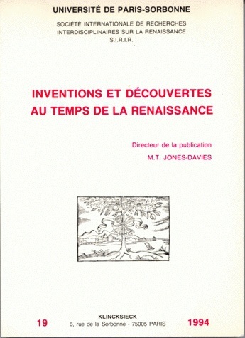 Könyv Inventions Et Decouvertes Au Temps de La Renaissance Michele Noailly