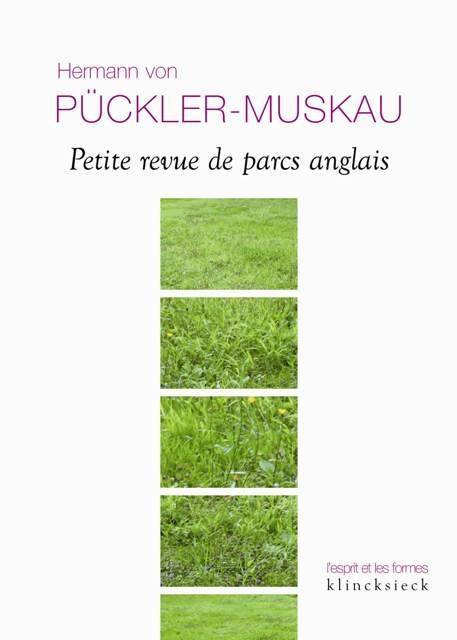 Carte Petite Revue de Parcs Anglais Hermann Puckler-Muskau