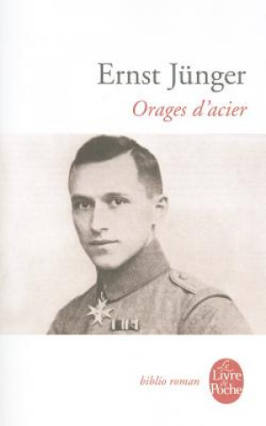 Kniha Orages d'acier Ernst Junger