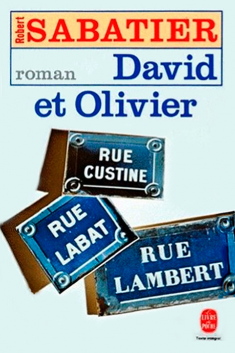 Kniha David Et Olivier R. Sabatier