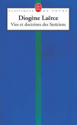 Książka Vies Et Doctrines Des Stoiciens D. Laerce