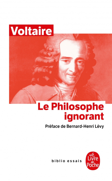 Kniha Le Philosophe Ignorant Voltaire