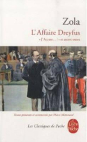 Carte L'affaire Dreyfus Emile Zola