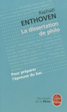 Knjiga La Dissertation de Philo Enthoven