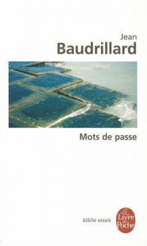 Kniha Mots de Passe J. Baudrillard