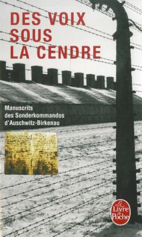 Könyv Des Voix Sous La Cendre Memorial de La Shoah