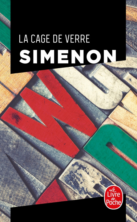 Carte La cage de verre Georges Simenon