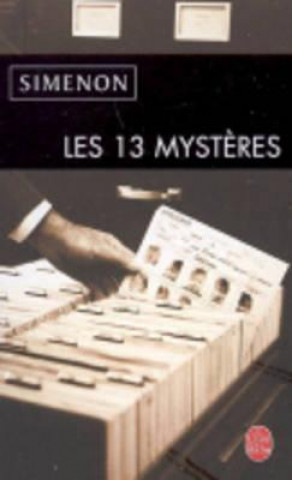 Kniha Les 13 Mysteres G. Simenon