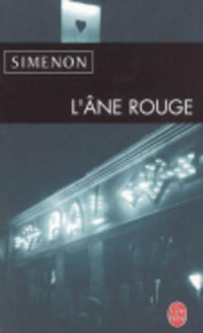 Könyv L'Âne Rouge Georges Simenon