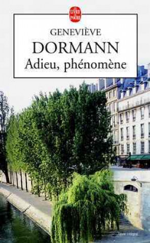 Könyv Adieu Phenomene G. Dormann