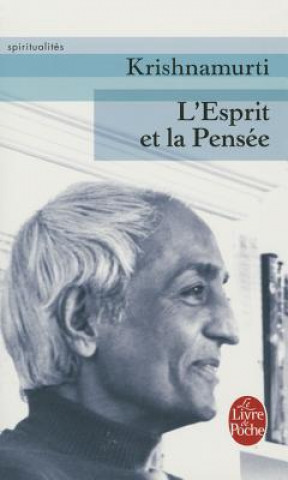 Książka L Esprit Et La Pensee Krishnamurti