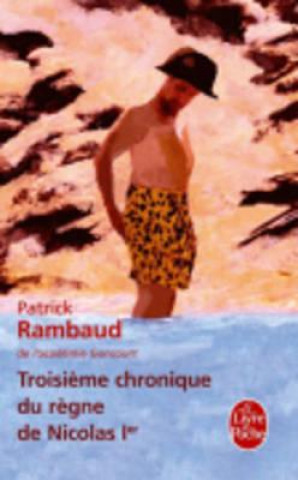 Knjiga Troisieme chronique du regne de Nicolas Ier Rambaud