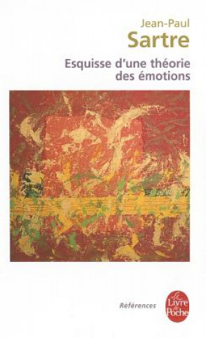 Book Esquisse D'Une Theorie Des Emotions Jean Paul Sartre