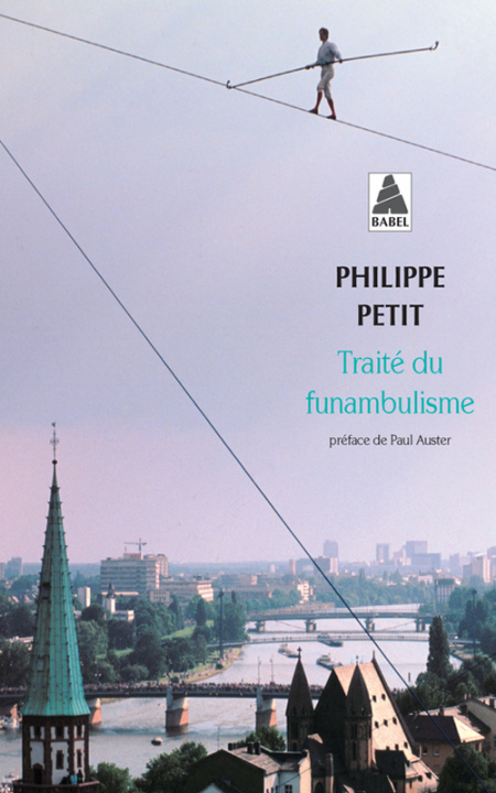 Carte Traité du funambulisme Philippe Petit