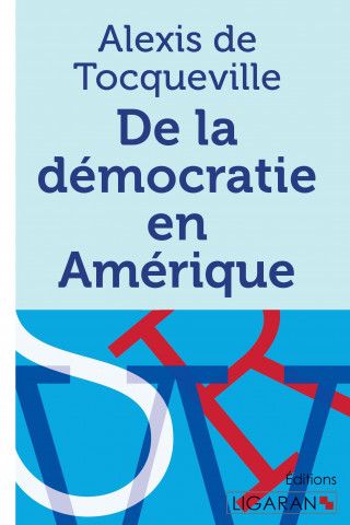 Carte De la démocratie en Amérique Alexis de Tocqueville