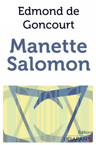 Book Manette Salomon Edmond de Goncourt