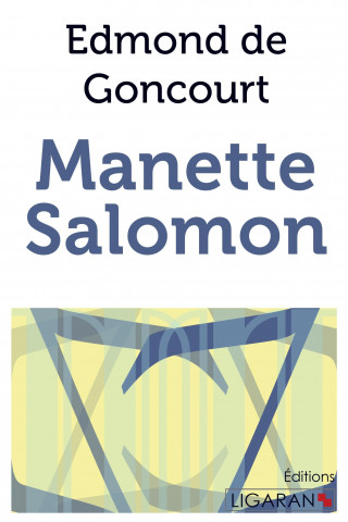 Kniha Manette Salomon Edmond de Goncourt