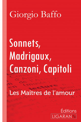 Buch Sonnets - Madrigaux - Canzoni - Capitoli Giorgio Baffo