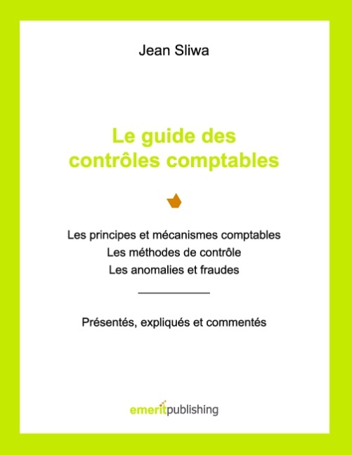 Libro Le guide des contrôles comptables Jean Sliwa