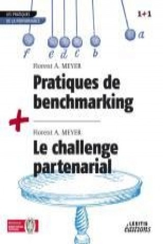 Kniha Pratiques de benchmarking + Le challenge partenarial RECUEIL COLLECTION 1+1 Florent A. Meyer