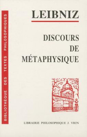 Book Discours de Metaphysique H. Lestienne
