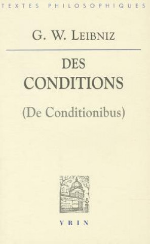 Kniha Gottfried Wilhelm Leibniz: de Conditionibus 